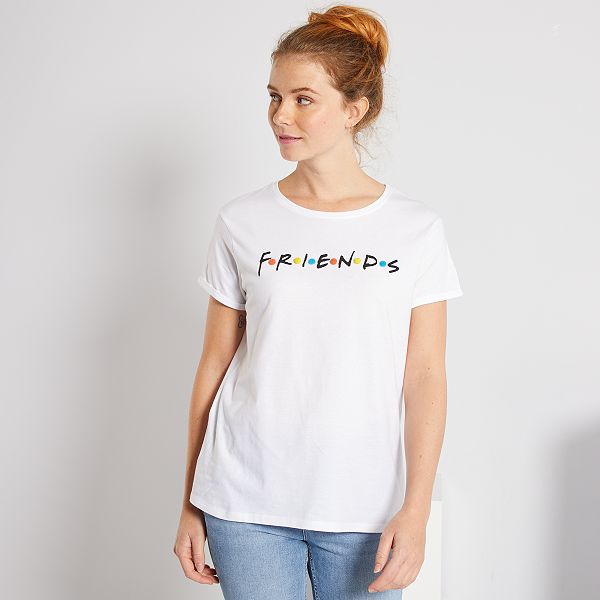 tee shirt friends femme