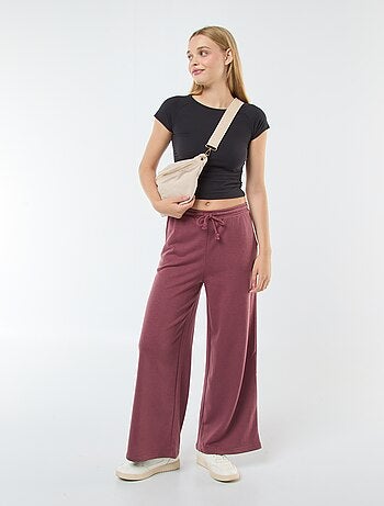 T-shirt froncé uni