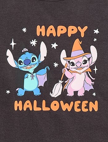 T-shirt Halloween 'Stitch et Angel' 'Disney'