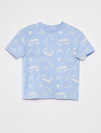T-shirt imprimé à manches courtes