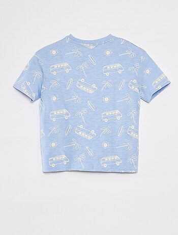 T-shirt imprimé à manches courtes