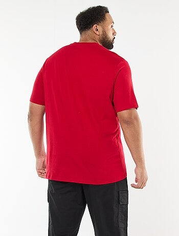 T-shirt imprimé à manches courtes et col rond