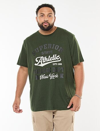 T-shirt imprimé à manches courtes