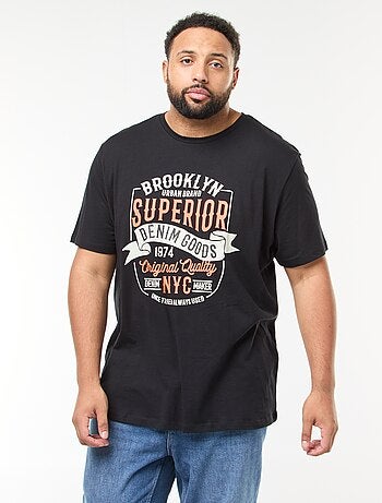 T-shirt imprimé à manches courtes