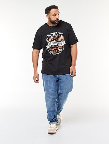 T-shirt imprimé à manches courtes