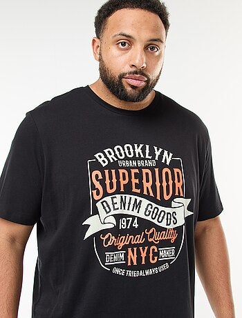 T-shirt imprimé à manches courtes