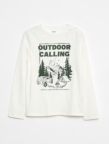 T-shirt imprimé à manches longues - So Easy