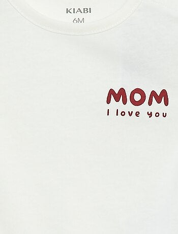 T-shirt imprimé à manches longues