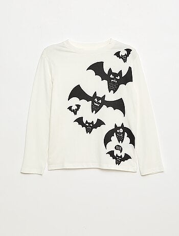 T-shirt imprimé à manches longues