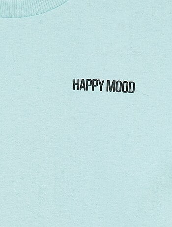 T-shirt imprimé à message