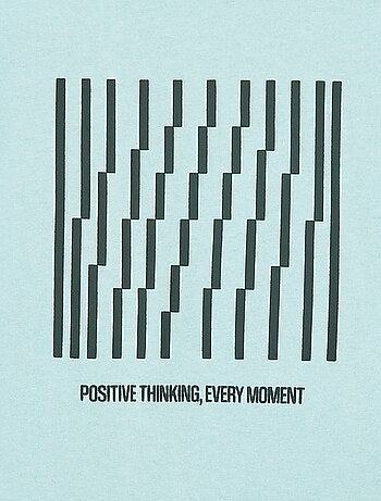 T-shirt imprimé à message