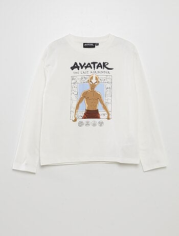 T-shirt imprimé 'Avatar le dernier maitre'