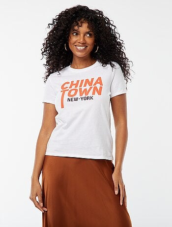 T-shirt imprimé