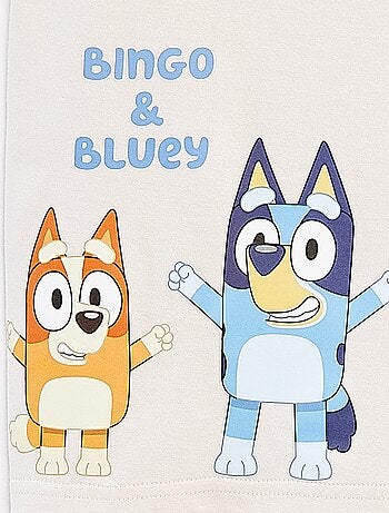 T-shirt imprimé 'Bluey' manches courtes