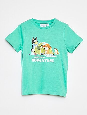 T-shirt imprimé 'Bluey' manches courtes