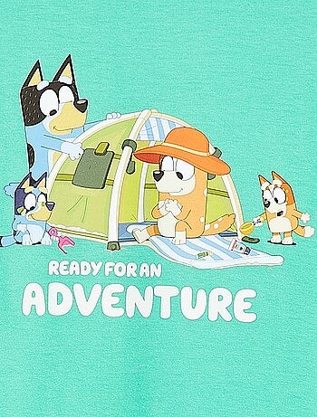 T-shirt imprimé 'Bluey' manches courtes