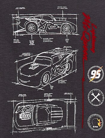 T-shirt imprimé 'Cars' loose fit