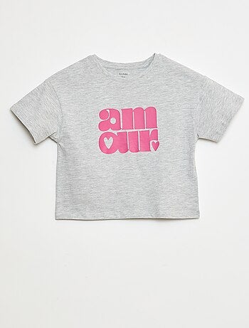 T-shirt imprimé en coton