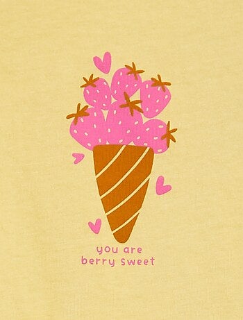 T-shirt imprimé en coton