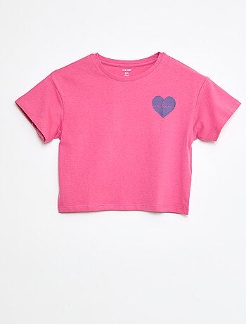 T-shirt imprimé en coton