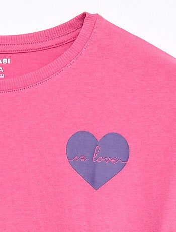 T-shirt imprimé en coton