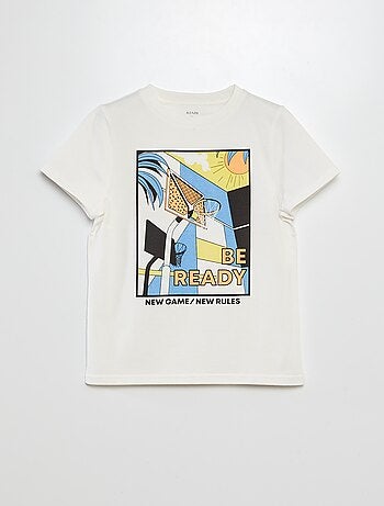 T-shirt imprimé fantaisie