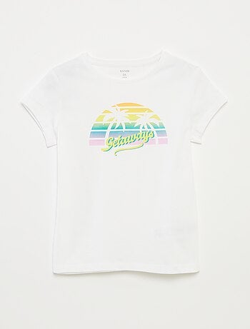 T-shirt imprimé fantaisie