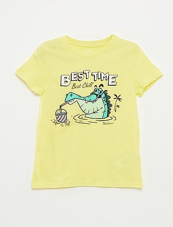 T-shirt imprimé fantaisie