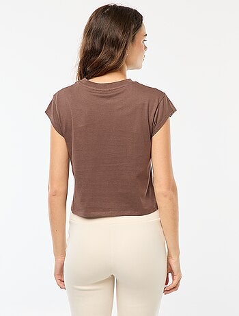 T-shirt imprimé fantaisie