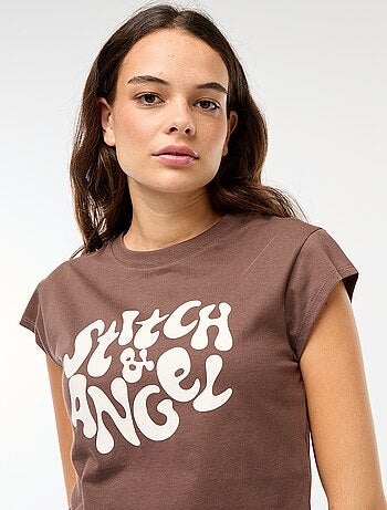 T-shirt imprimé fantaisie