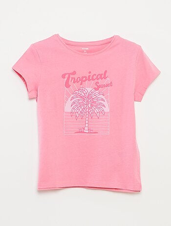 T-shirt imprimé fantaisie