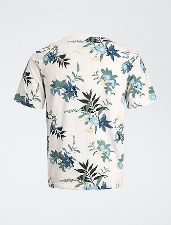 T-shirt imprimé fleuri 'JJ Rebel'