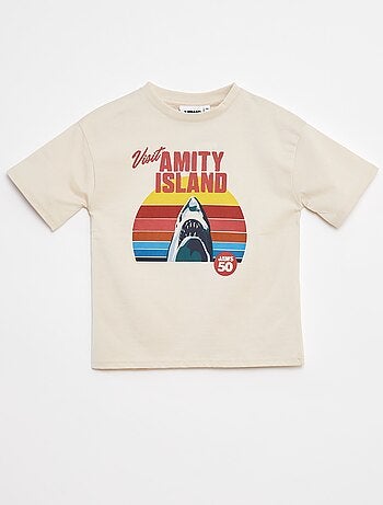 T-shirt imprimé 'Jaws'