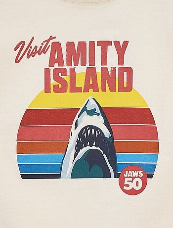 T-shirt imprimé 'Jaws'