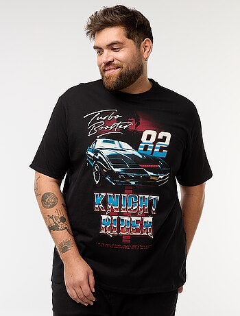 T-shirt imprimé 'K2000' à manches courtes