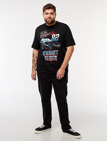 T-shirt imprimé 'K2000' à manches courtes
