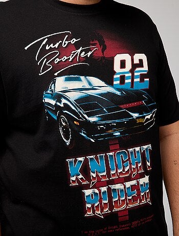 T-shirt imprimé 'K2000' à manches courtes
