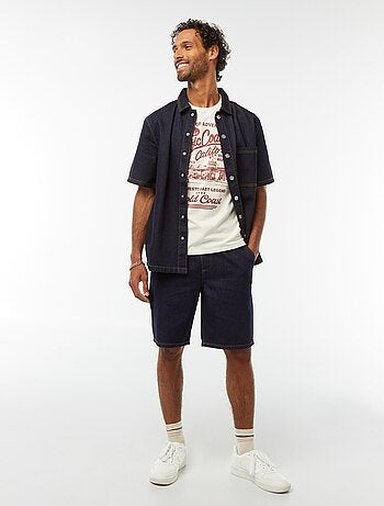 T-shirt imprimé manches courtes