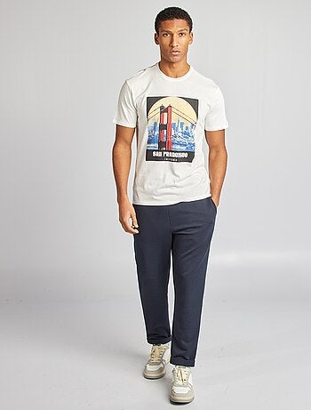 T-shirt imprimé manches courtes