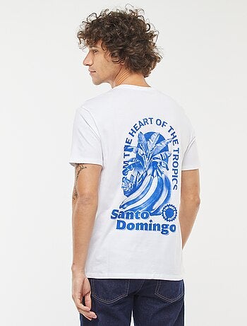 T-shirt imprimé manches courtes