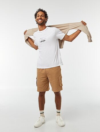 T-shirt imprimé manches courtes