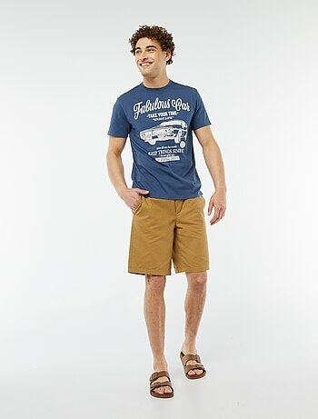 T-shirt imprimé manches courtes