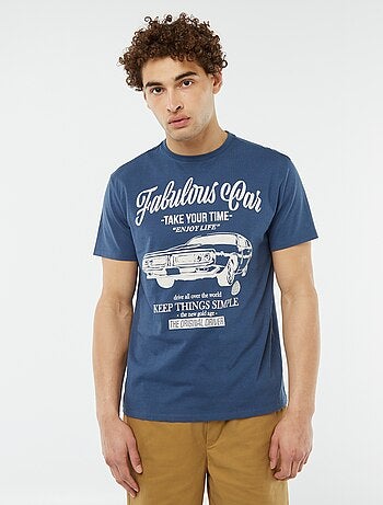 T-shirt imprimé manches courtes