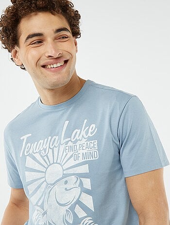 T-shirt imprimé manches courtes