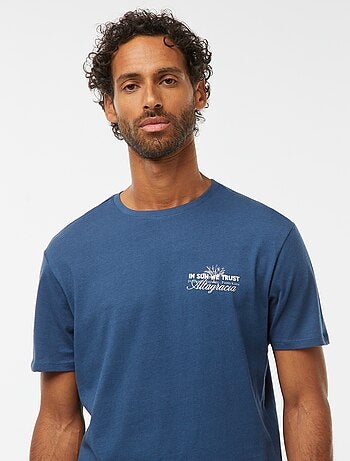 T-shirt imprimé manches courtes