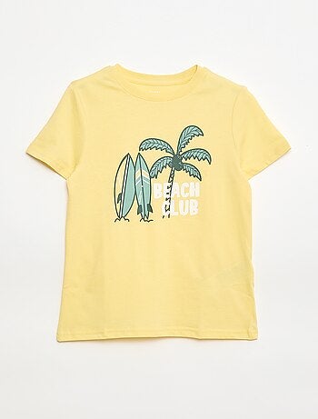 T-shirt imprimé manches courtes