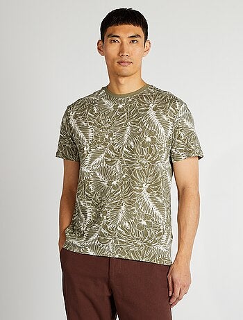 T-shirt imprimé manches courtes