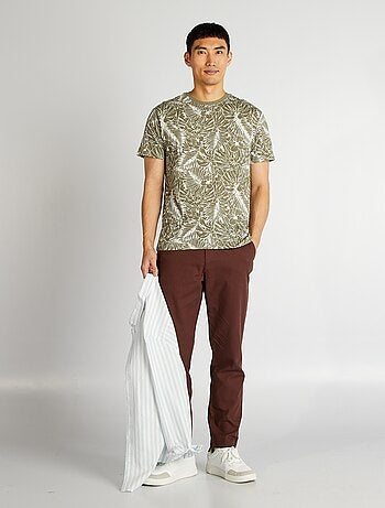 T-shirt imprimé manches courtes