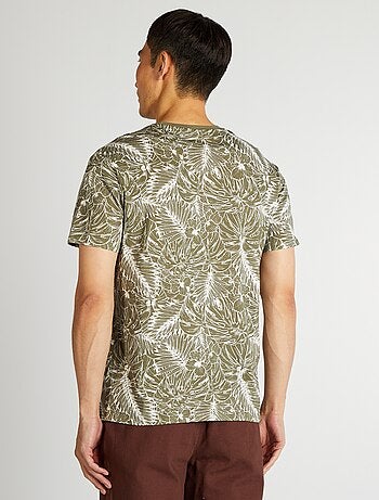 T-shirt imprimé manches courtes