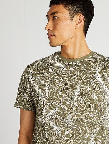 T-shirt imprimé manches courtes